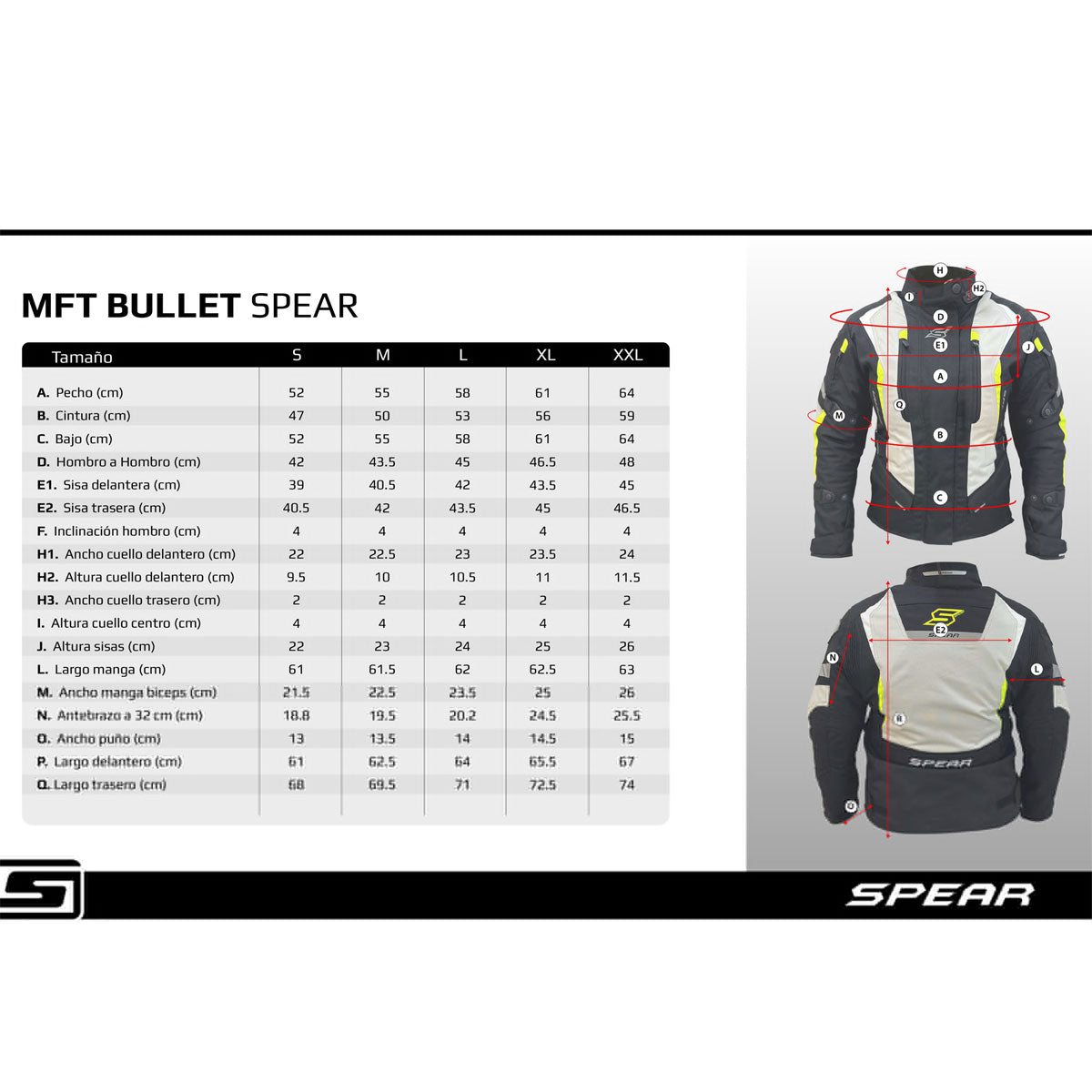 Chaqueta Spear MFT Bullet Perla Mujer
