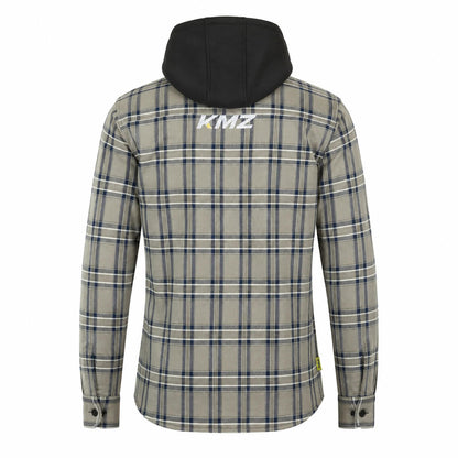 Chaqueta Moto Calle Men Flannel II Beige KMZ
