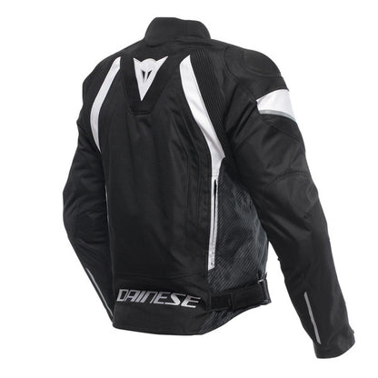 Chaqueta Dainese Avro 5 Tex Negro / Rojo Fluor / Blanco