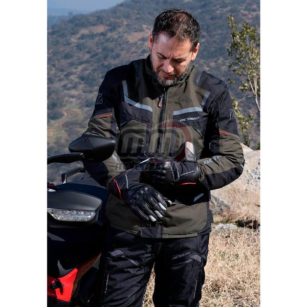 Chaqueta Octane Hurricane Verde Oscuro