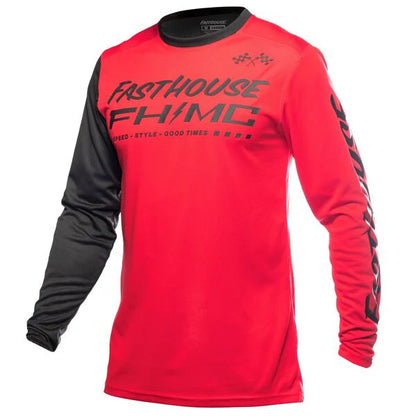 Jersey Fasthouse Carbon Method Rojo Negro