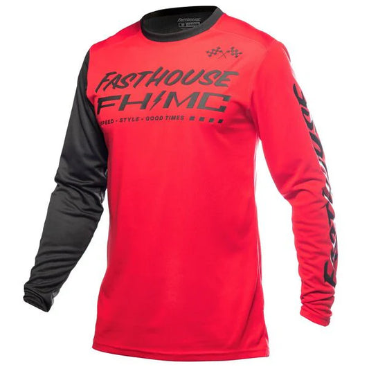 Jersey Fasthouse Carbon Method Rojo Negro