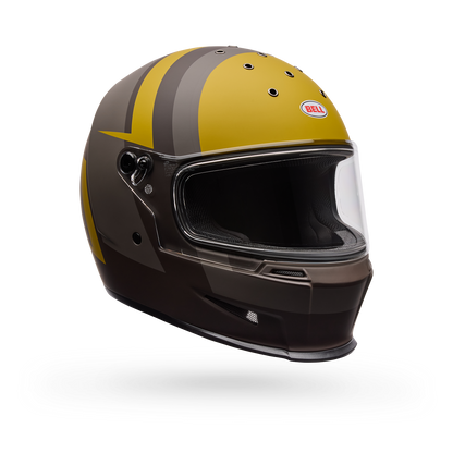 Casco Moto Calle Eliminator Negro/Amarillo Bell