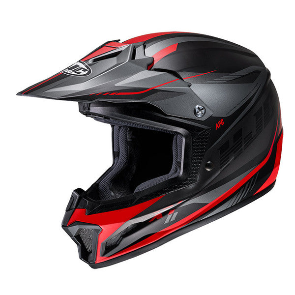 Casco MX/Enduro HJC CL-XY II Drift - Niños/Juvenil- MC1SF Negro/Gris/Rojo