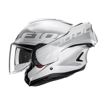 Casco Abatible HJC F100 Hetal MC10 Gris/Blanco