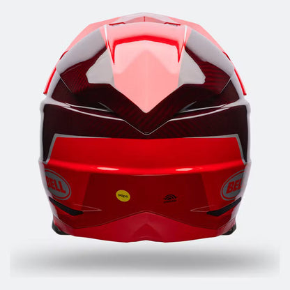 Casco Moto Moto-10 Gp Vector Rojo Bell