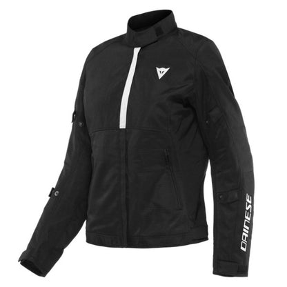 Chaqueta Dainese Risoluta Air Tex Lady Negro / Blanco