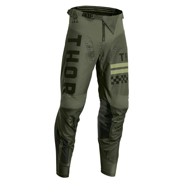 Pantalón Thor Pulse Youth Combat Verde Militar/ Negro