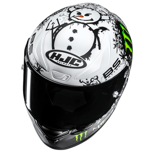 Casco Integral HJC RPHA 1 V2 Carbon Snow Diablo MC10SF