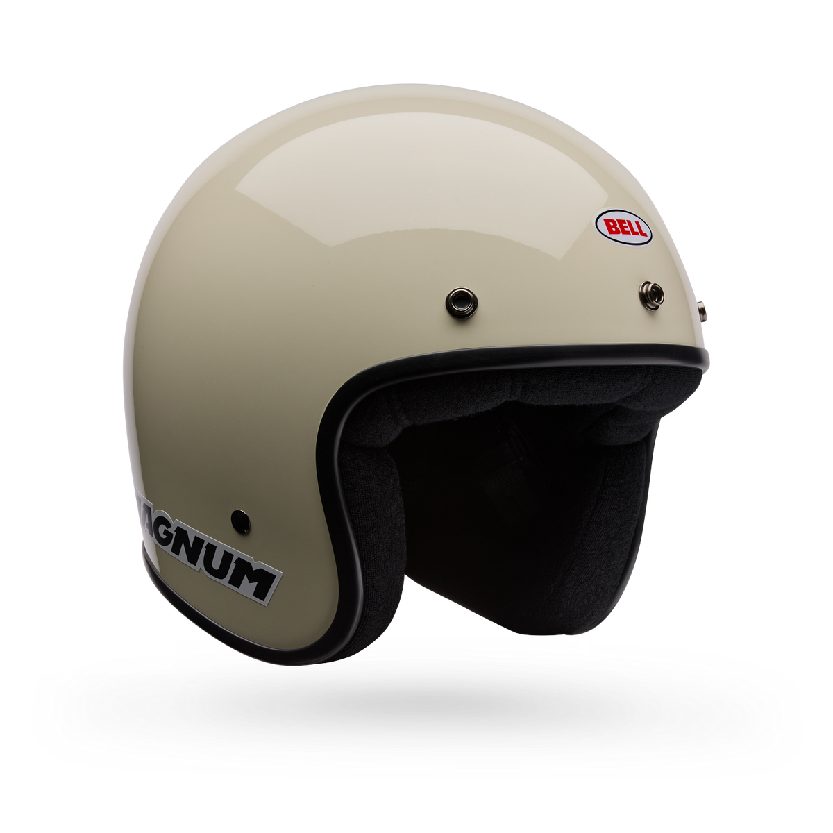 Casco Moto Calle Magnum Solid Blanco Bell