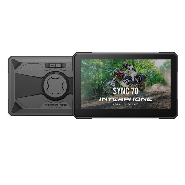 Interphone Pantalla Apple Carplay/Android Moto 7 pulgadas