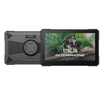 Interphone Pantalla Apple Carplay/Android Moto 7 pulgadas