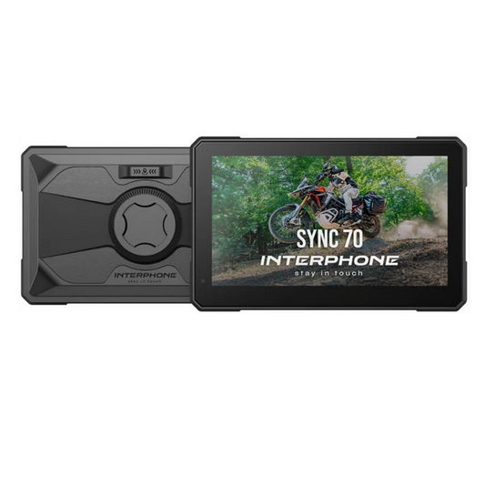 Interphone Pantalla Apple Carplay/Android Moto 7 pulgadas