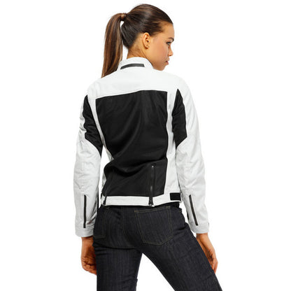 Chaqueta Dainese Sevilla Air Lady Tex Negro / Gris Glaciar