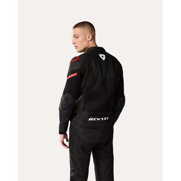 Rev’it! Chaqueta Mantis 3 H2O Negro / Rojo