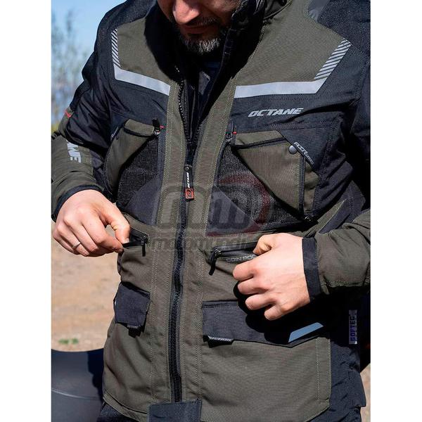 Chaqueta Octane Hurricane Verde Oscuro