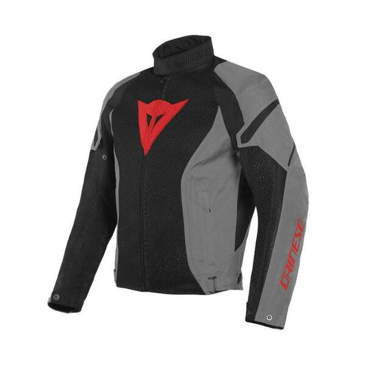 Chaqueta Dainese Air Crono 2 Tex Negro / Gris Carbón / Gris Carbón