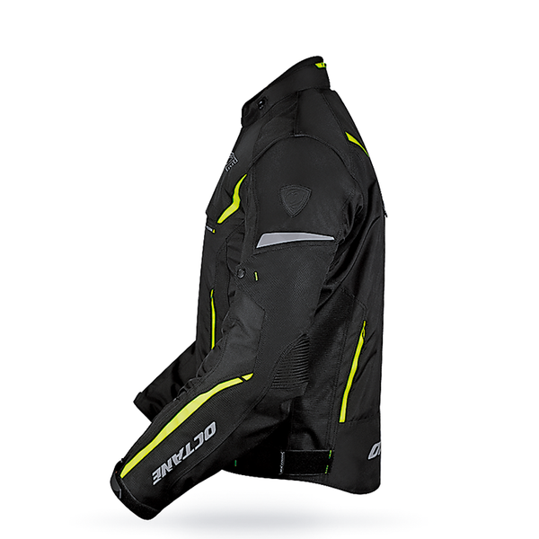 Chaqueta Octane Contract Negro / Amarillo Fluor