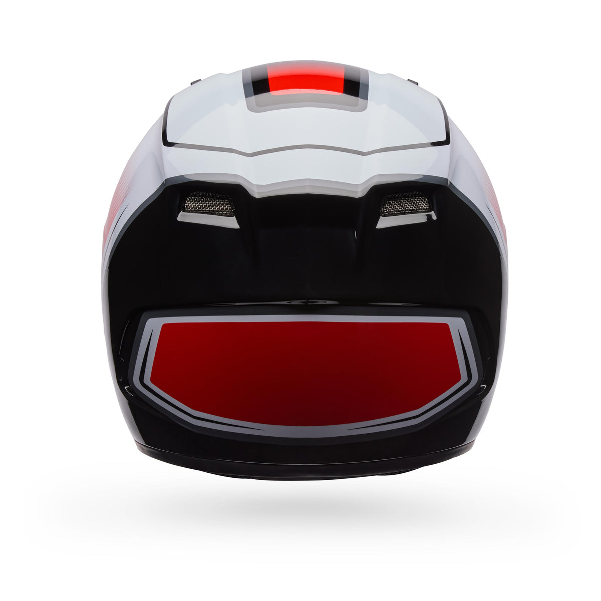 Casco Moto Calle Qualifier Grid Blanco/Rojo Bell