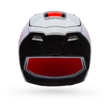 Casco Moto Calle Qualifier Grid Blanco/Rojo Bell