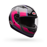 Casco Bell  Qualifier Grid Gris/Rosado