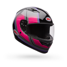 Casco Bell  Qualifier Grid Gris/Rosado