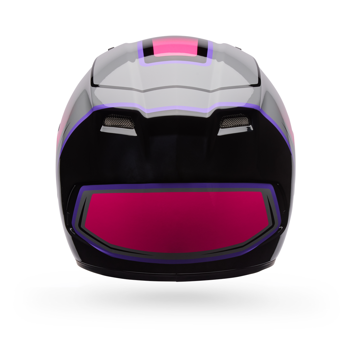 Casco Moto Calle Qualifier Grid Gris/Rosado Bell