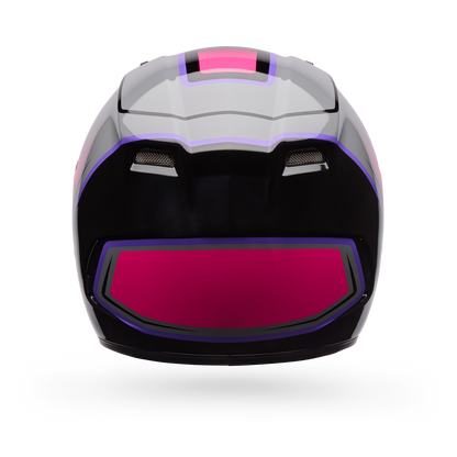 Casco Moto Calle Qualifier Grid Gris/Rosado Bell