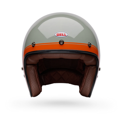 Casco Moto Calle Custom 500 Crate Gris Bell