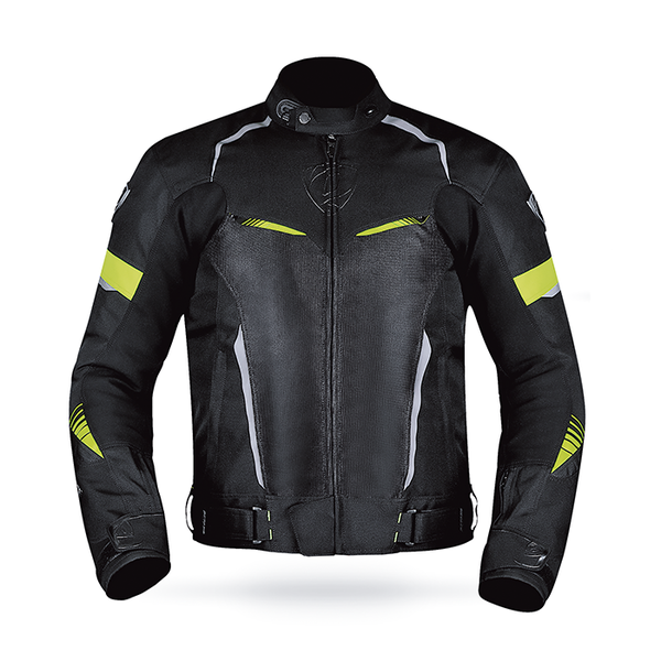 Chaqueta Octane Air Spark Negro / Amarillo Fluor