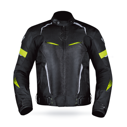 Chaqueta Octane Air Spark Negro / Amarillo Fluor