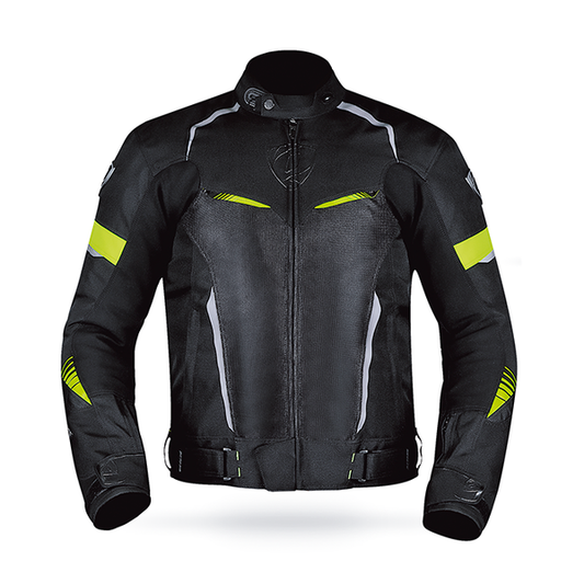 Chaqueta Octane Air Spark Negro / Amarillo Fluor
