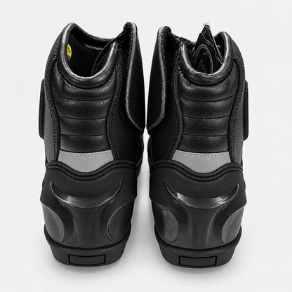 Zapatos Moto Calle Skipper Negro KMZ
