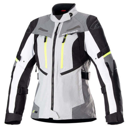 Chaqueta Alpinestars Stella Bogota Pro Drystar Negro / Gris Oscuro / Amarillo Fluor