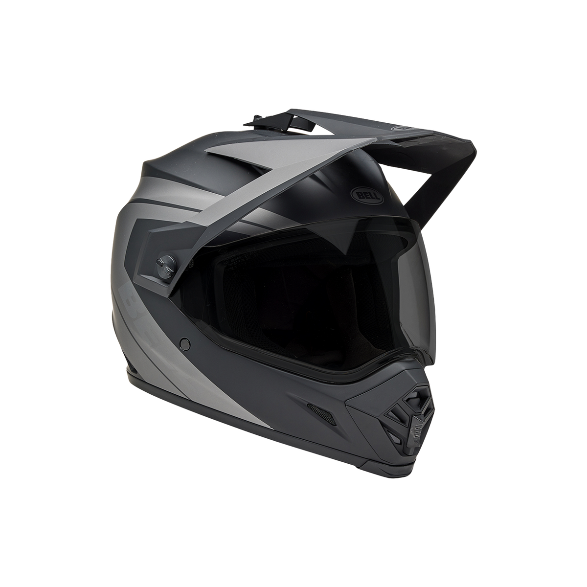 Casco Moto Calle MX-9 ADV Certificado QR Gris Bell
