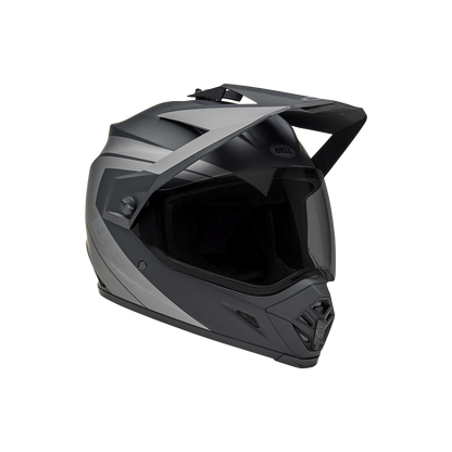 Casco Moto Calle MX-9 ADV Certificado QR Gris Bell
