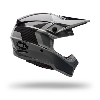 Casco Moto Moto-10 Gp Vector Gris Bell