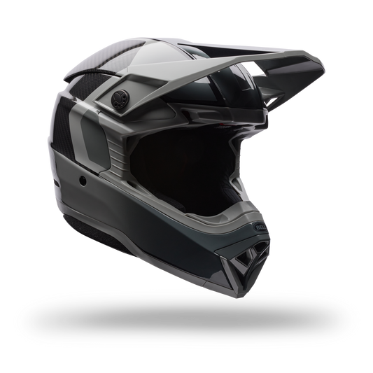 Casco Moto Moto-10 Gp Vector Gris Bell