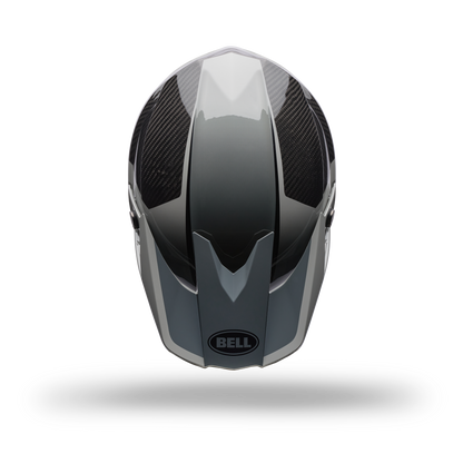 Casco Moto Moto-10 Gp Vector Gris Bell