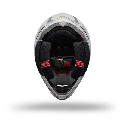Casco Moto Moto-10 Gp Vector Gris Bell