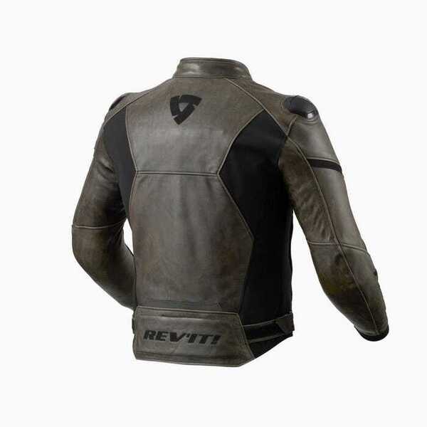 Rev’it! Chaqueta Parallax Negro / Verde Olivo