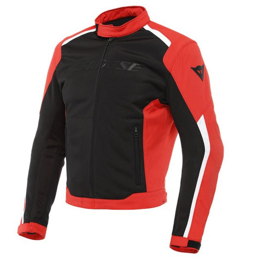 Chaqueta Dainese Hydraflux 2 Air D-Dry Negro / Rojo Lava