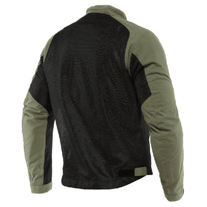 Chaqueta Dainese Sevilla Air Tex Negro / Verde Olivo