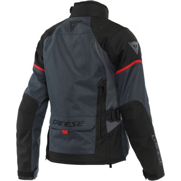 Chaqueta Dainese Tempest 3 D-Dry Lady Gris Glaciar / Negro / Rojo Lava