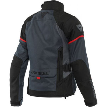 Chaqueta Dainese Tempest 3 D-Dry Lady Gris Glaciar / Negro / Rojo Lava