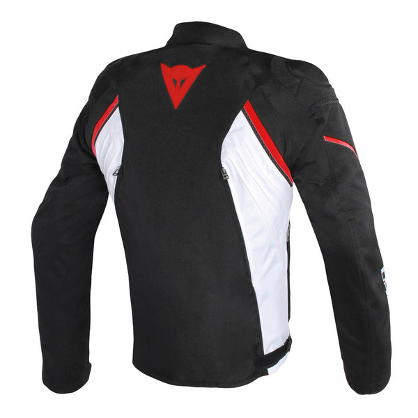 Chaqueta Dainese Avro D2 Tex Negro / Blanco / Rojo