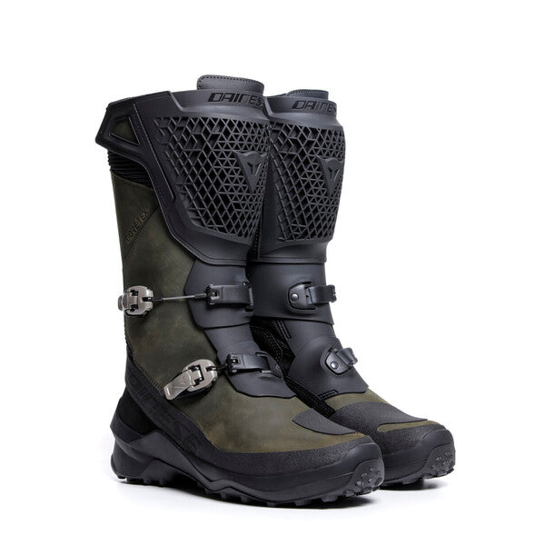 Botas Dainese Seeker Gore-Tex Negro / Verde Militar