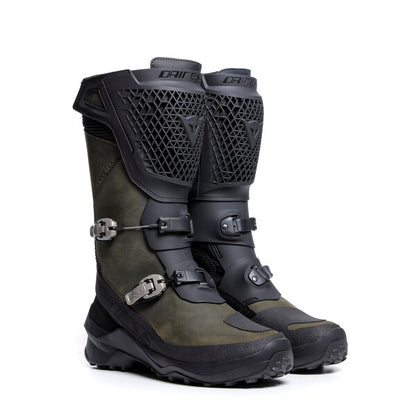 Botas Dainese Seeker Gore-Tex Negro / Verde Militar
