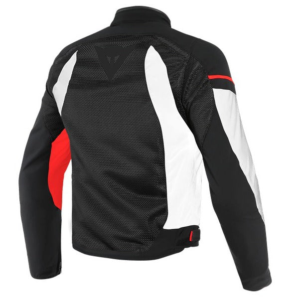 Chaqueta Dainese Air Frame D1 Tex Negro / Negro / Amarillo fluor