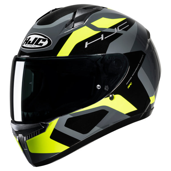 Casco Integral HJC C10 Tins Aero MC3H Amarillo Fluor/Negro
